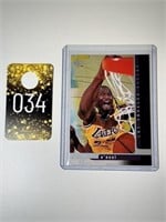 Shaquille O'Neal Lakers Upper Deck Card