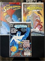 Lot of 3 SUPERMAN DC Comic Books