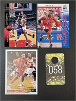 Lot of 3 Scottie Pippen NBA Upper Deck Cards