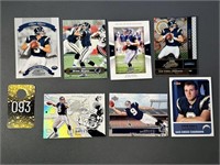 Lot of 7 Drew Brees NFL Chargers Football Cards