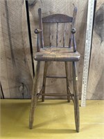 Antiques Windsor style child’s highchair
