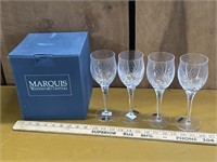 Marquis Waterford, Crystal, goblets