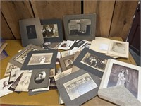 Large early photo lot