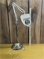 Standing magnifying lamp by LEDU