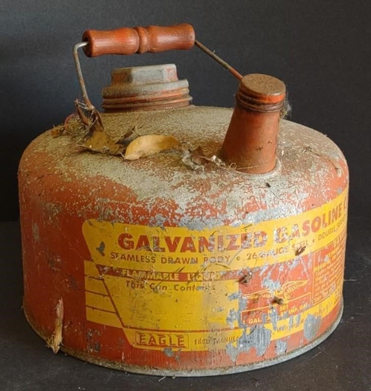 Eagle Galvanized Gas Can, 1 Gal