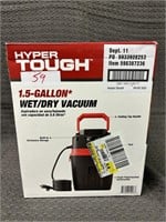 hyper tough 1.5gal wet dry vac