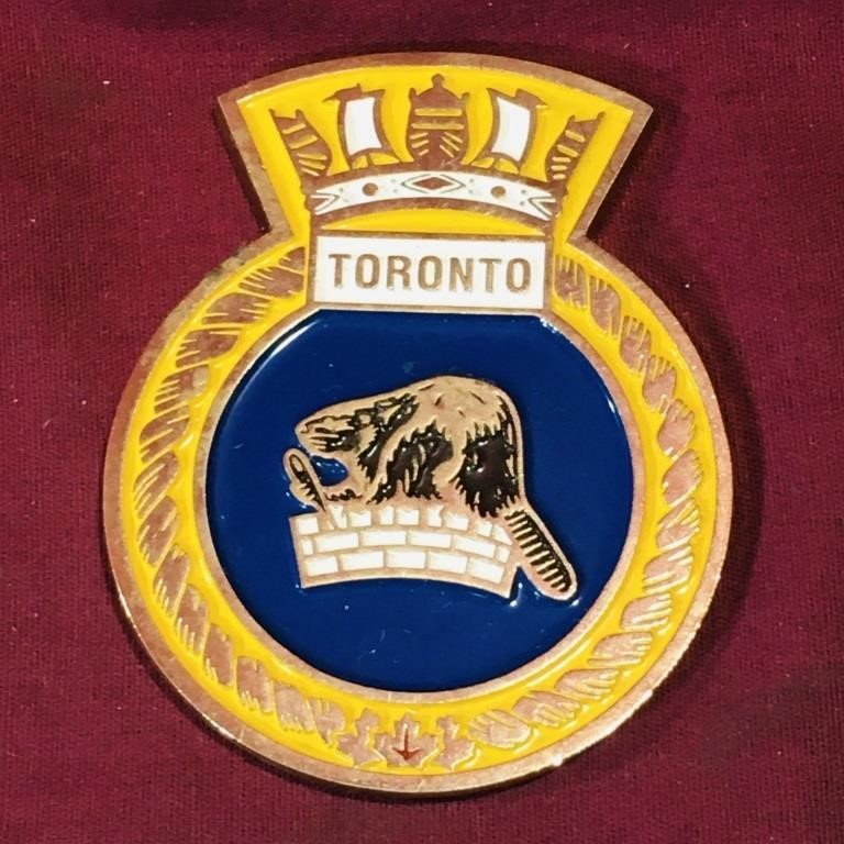 Enamelled Toronto ON Medal