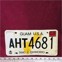 Guam USA License Plate