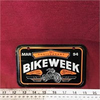 1994 Daytona Florida Bike Week License Plate