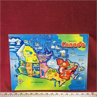 Map Of Canada Jigsaw Puzzle