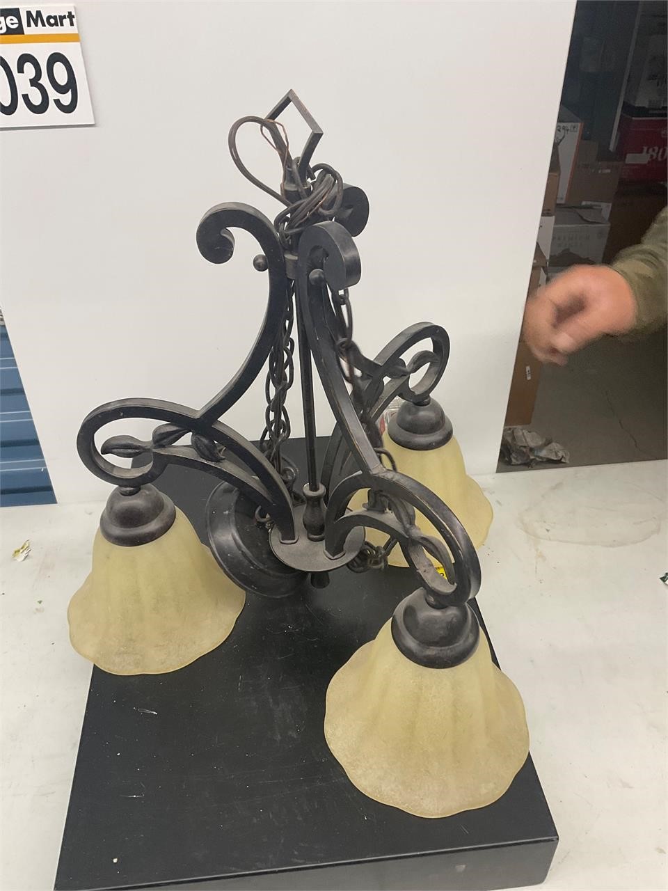 Vintage lamp works