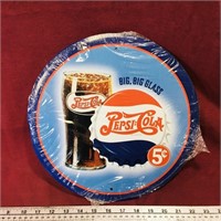 Pepsi-Cola Tin Wall Sign (Sealed)