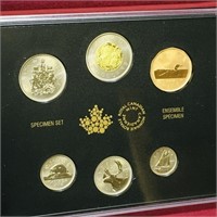 2014 RCM Canada Specimen Coins Set