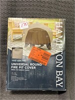 universal round fire pit cover