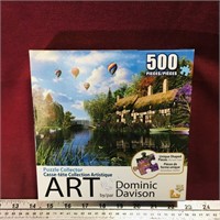 Puzzle Collector 500-Piece Jigsaw Art Puzzle