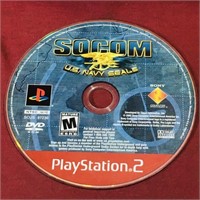 Socom US Navy Seals PS2 Game Disc