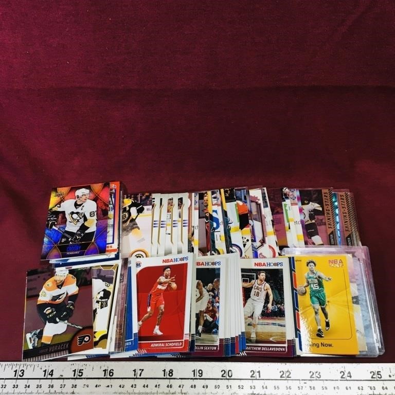 Large Lot Of Assorted Sports Trading Cards