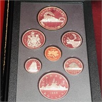 1986 RCM Canada Specimen Coin Set