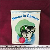 Minou Le Chaton 1949 French-Language Book