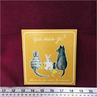 Qui Suis-Je? 1979 French-Language Childrens Book