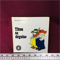 Titou Se Deguise 1971 French-Language Book