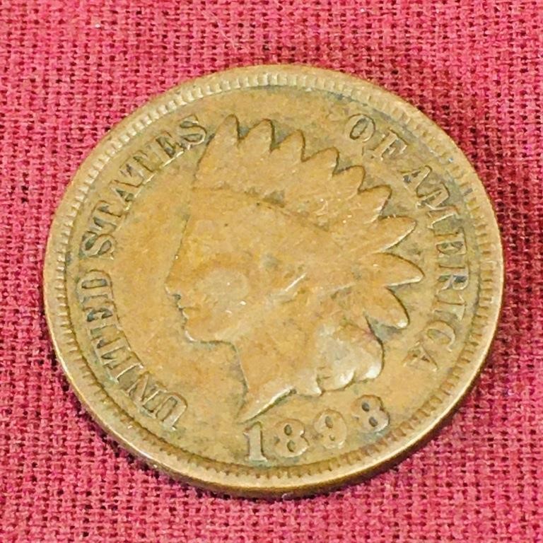 1898 United States Indian Head Penny