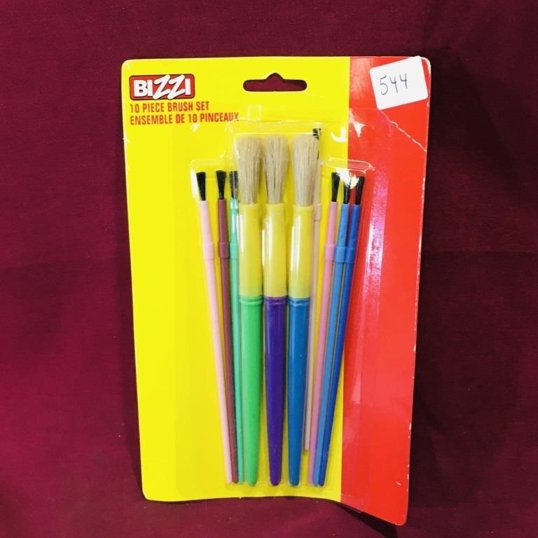 Bizzi 10-Piece Brush Set (Sealed)
