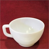 Milk Glass Coffee Cup (Vintage)