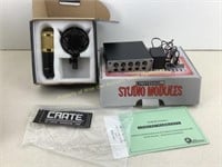 Studio Modules head phone amplifier & microphone