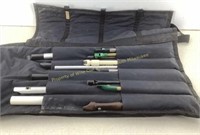 Bag of flutes In carry soft case