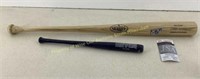 Corbin Burnes Louisville Slugger baseball bat w/