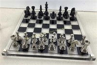 Class chess board  Missing black queen