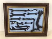 * Display of old wrenches  20 x 27