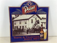 * Point Beer tin sign  23 x 24