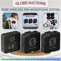 RODE WIRELESS PRO MICROPHONE SYSTEM (MSP:$549)