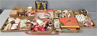 Christmas Ornaments & Decor Lot Collection