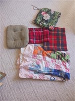 Blankets and cushions