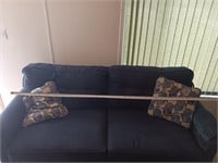 Blue standard couch