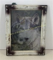 * Holographic Wolf picture  14x18