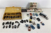 *Lot of Aurora/AFX slot car bodies & chassis motor