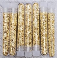 (7) Tubes Gold Flakes #1
