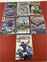 (7) Marvel Comics: All are #1 First Issue 40c and