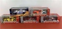 *(5) Revell and Hot Wheels Nascar 1/24 scale cars.
