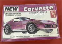 AMT NEW Corvette Stingray Coupe 1976 plastic