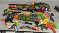Large Assortment of Kids Weapon Toys