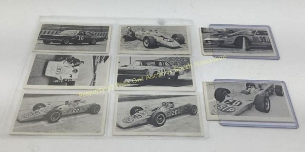 HTF 1970 Fleer racing car cards