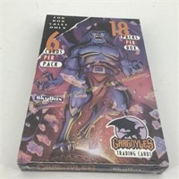 1996 Skybox Gargoyles trading cards wax box