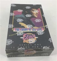 1992 Elvis series 1 trading cards wax box  Sealed