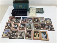 1993 Elvis gold series trading cards w/tin