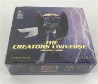 1993 Creators Universe trading cards wax box